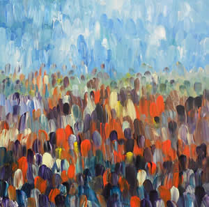 The Exodus- hands and feet of Christ - Melina Rapazzini