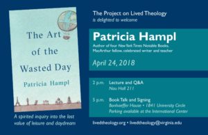 Patricia Hampl poster