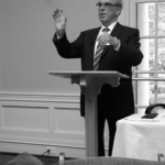 Jürgen Moltmann speaking on "Control is Good – Trust is Better: Freedom and Security in a 'Free World'"