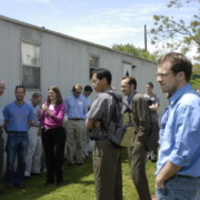 Site visit to Sunrise Park, a housing initative of Habitat for Humanity of Greater Charlottesville UVA Spring Institute for Lived Theology - Built Environment 2006