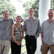 Charles Marsh, Sarah Azaransky, Willis Jenkins, and Peter Slade - the SILT 2013 planning committee