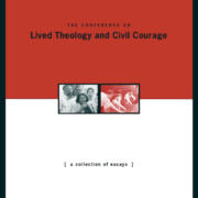 Lived Theology and Civil Courage booklet cover
